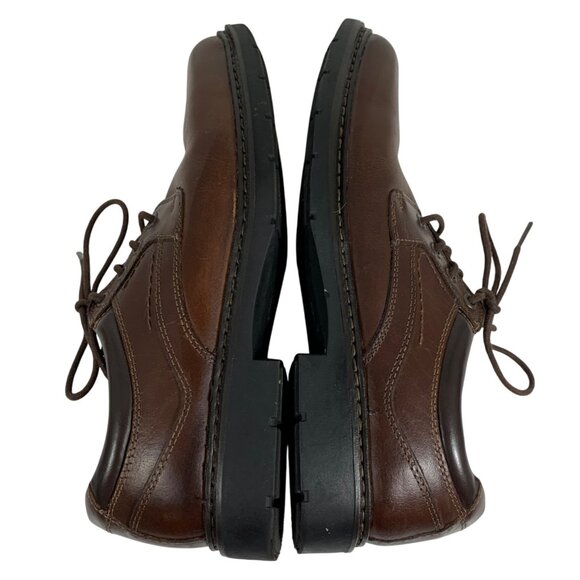 DOCKERS Shelter Warden Oxford Lace Up Plain Toe Shoes Mens Size 9M VGUC - Picture 5 of 8